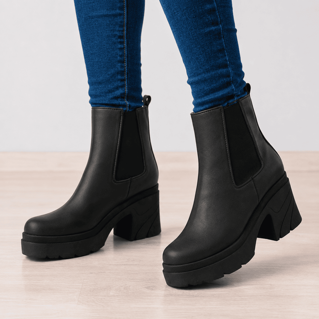 Botas Mujer Ruse - Negro