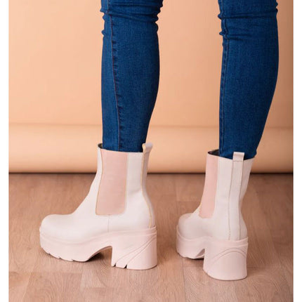 Botas Mujer Ruse - Nude