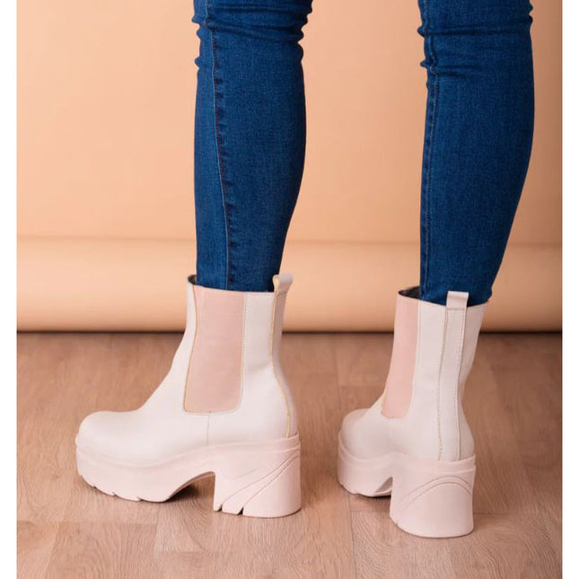 Botas Mujer Ruse - Nude