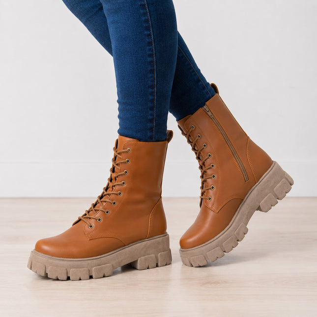 Botas Mujer Sacaba - Camel
