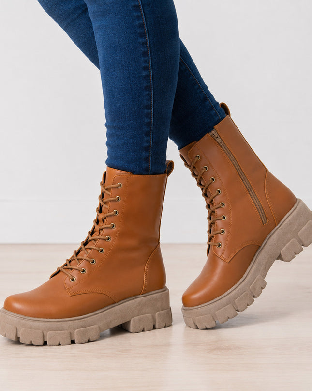 Botas Mujer Sacaba - Camel