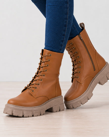 Botas Mujer Sacaba - Camel