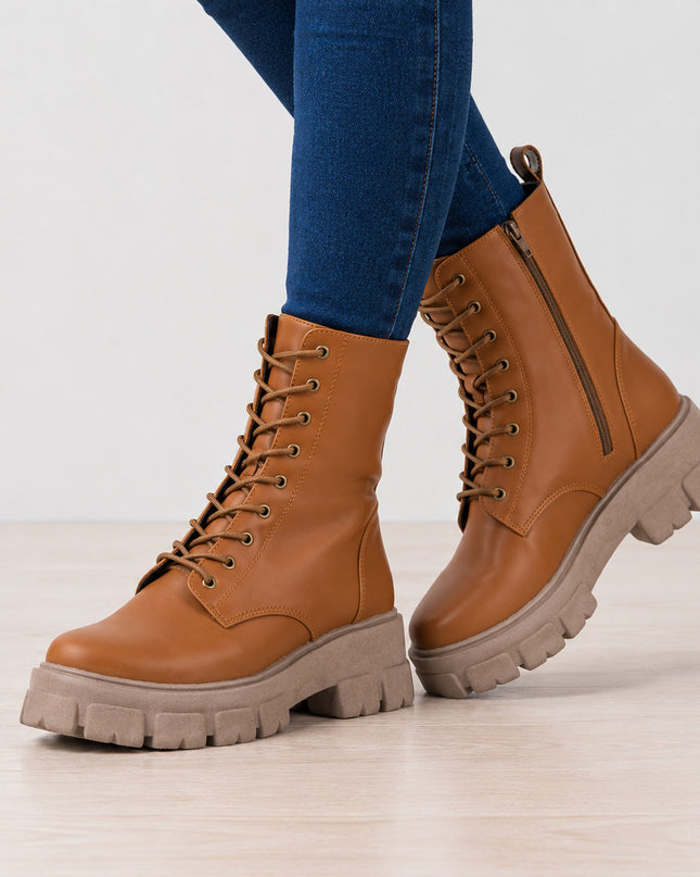 Botas Mujer Sacaba - Camel