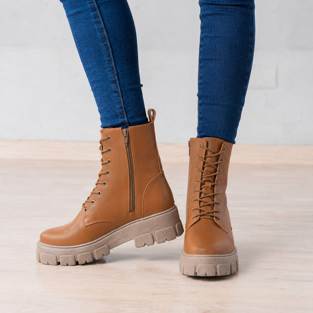 Botas Mujer Sacaba - Camel