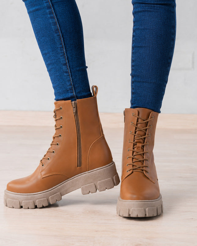 Botas Mujer Sacaba - Camel