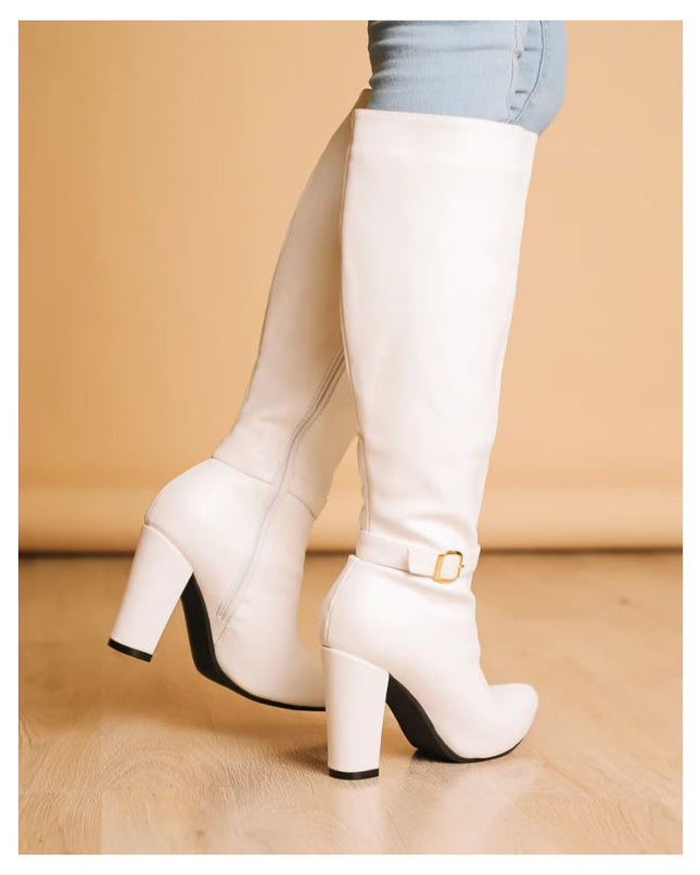 Botas Samalut - Blanco