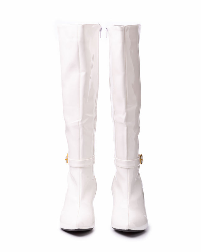 Botas Samalut - Blanco Charol