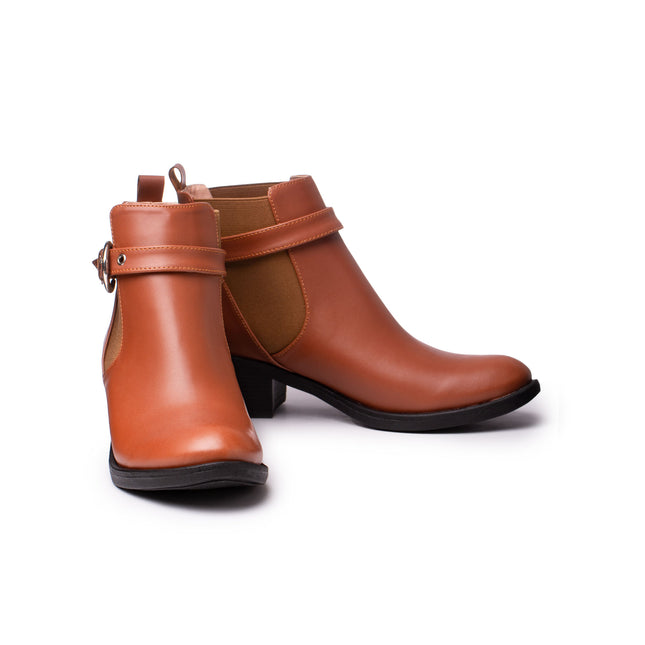 Botines Mujer Sapporo - Camel