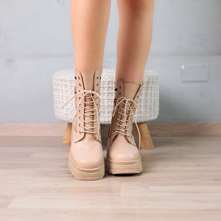 Botas Mujer Tamow - Beige