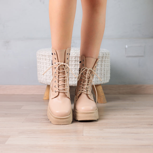 Botas Mujer Tamow - Beige