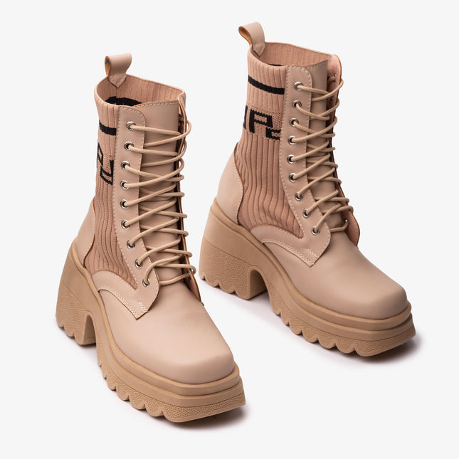 Botas Mujer Tamow - Beige