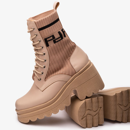 Botas Mujer Tamow - Beige