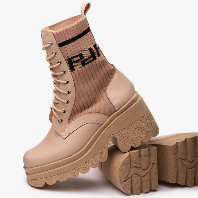 Botas Mujer Tamow - Beige