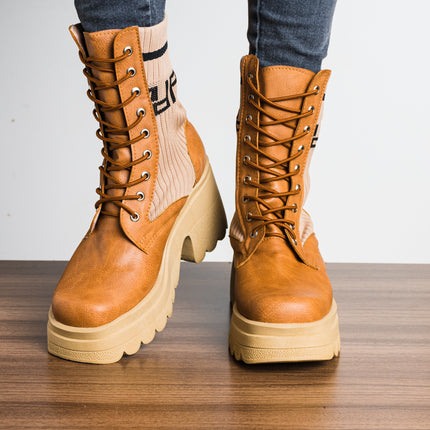 Botas Mujer Tamow - Camel