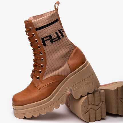 Botas Mujer Tamow - Camel