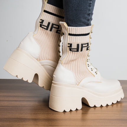 Botas Mujer Tamow - Nude