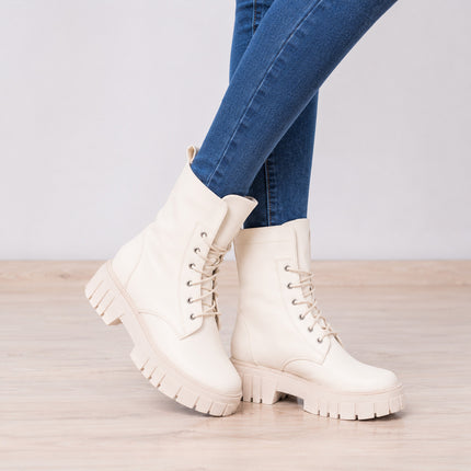 Botas Mujer Tavai  - Nude