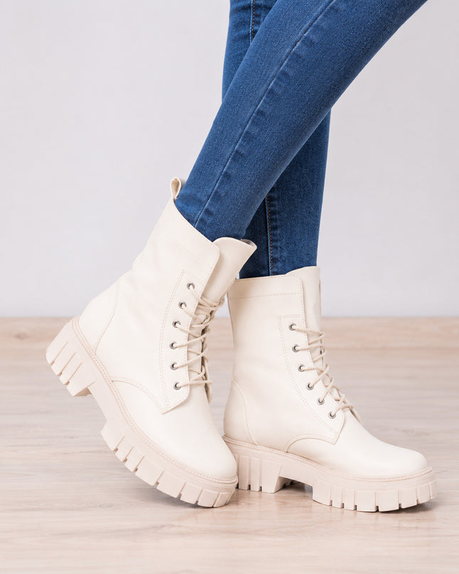 Botas Mujer Tavai  - Nude