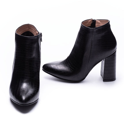 Botas Mujer Texas 2 - Negro Serpiente