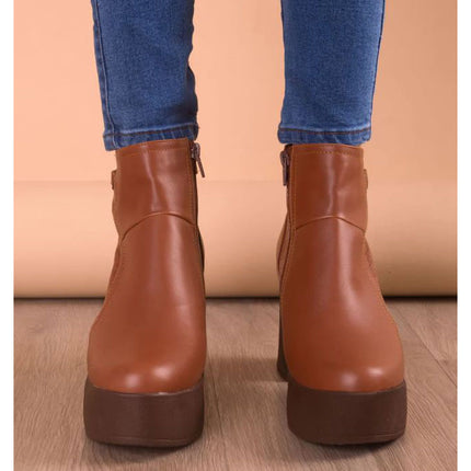 Botas Mujer Troyan - Camel