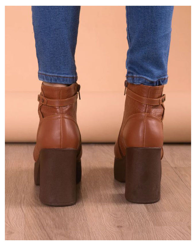 Botas Troyan - Camel