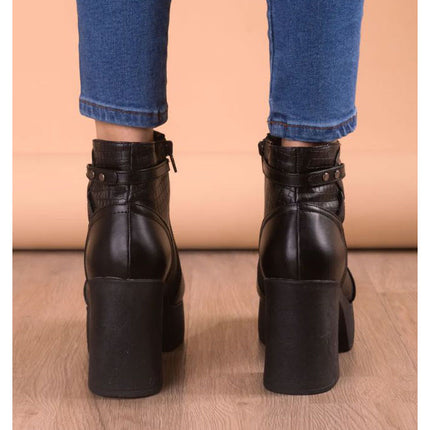 Botas Mujer Troyan - Negro