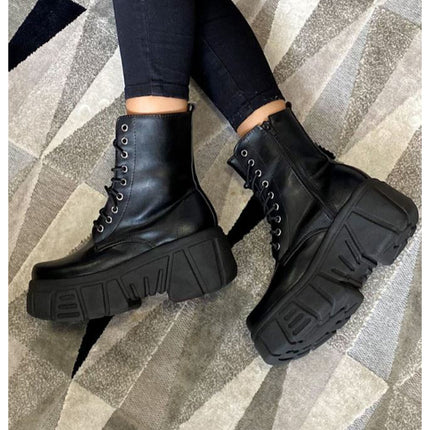 Botas Mujer Van - Negro