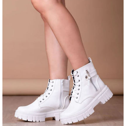 Botas Mujer Ypane - Blanco