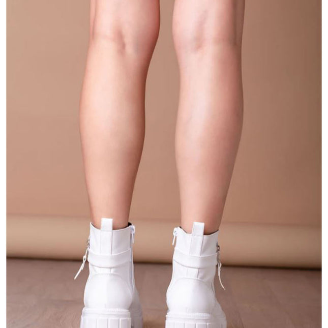 Botas Mujer Ypane - Blanco