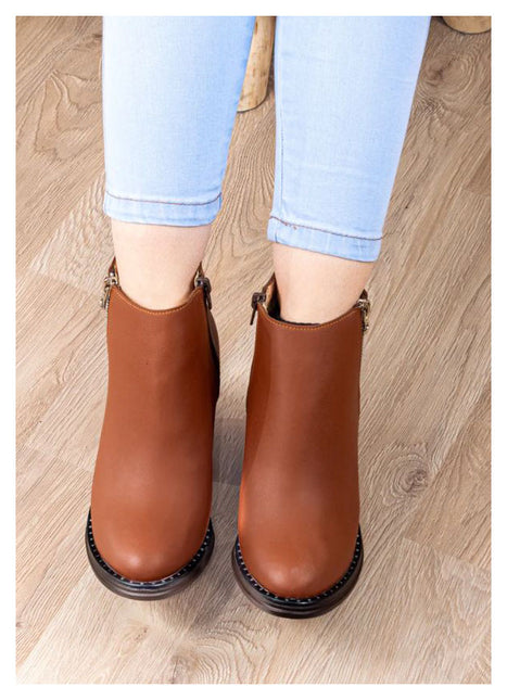 Botas Mujer Azahar - Camel