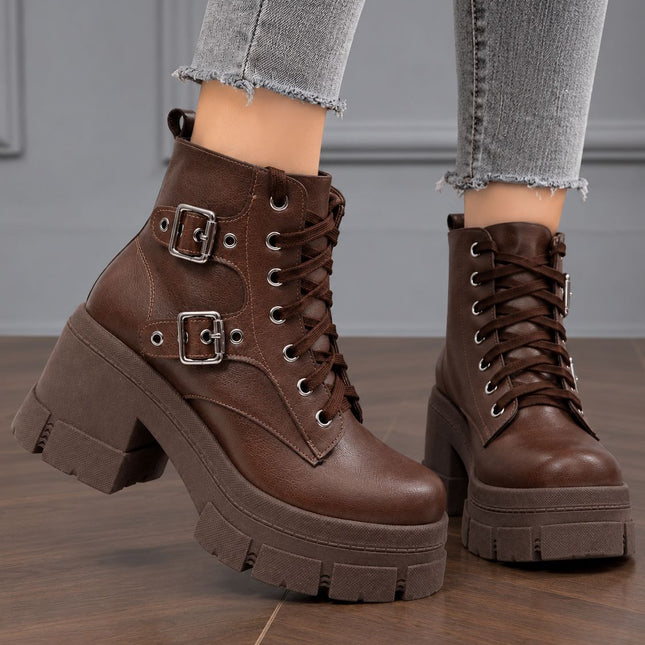 Botas Mujer Bardo - Marron