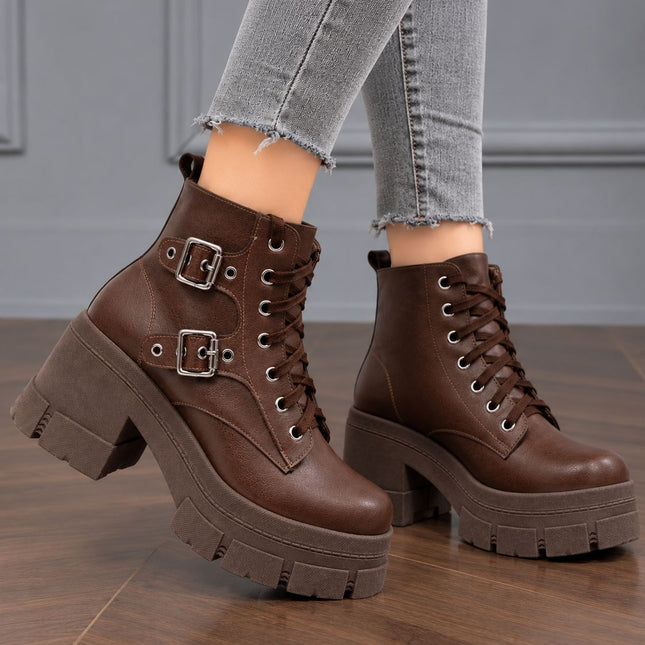 Botas Mujer Bardo - Marron