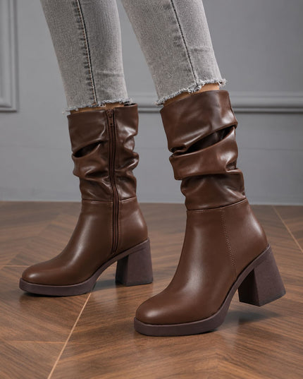 Botas Mujer Chunny - Marrón