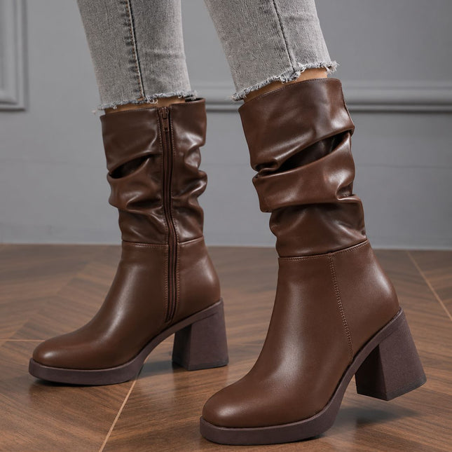 Botas Mujer Chunny - Marrón