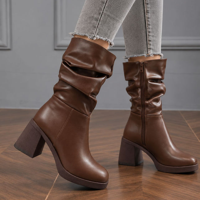 Botas Mujer Chunny - Marrón