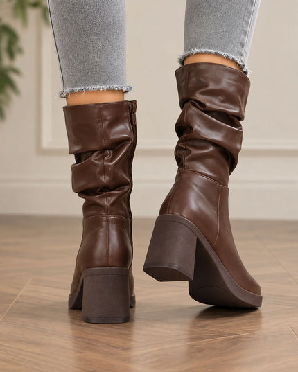 Botas Mujer Chunny - Marrón