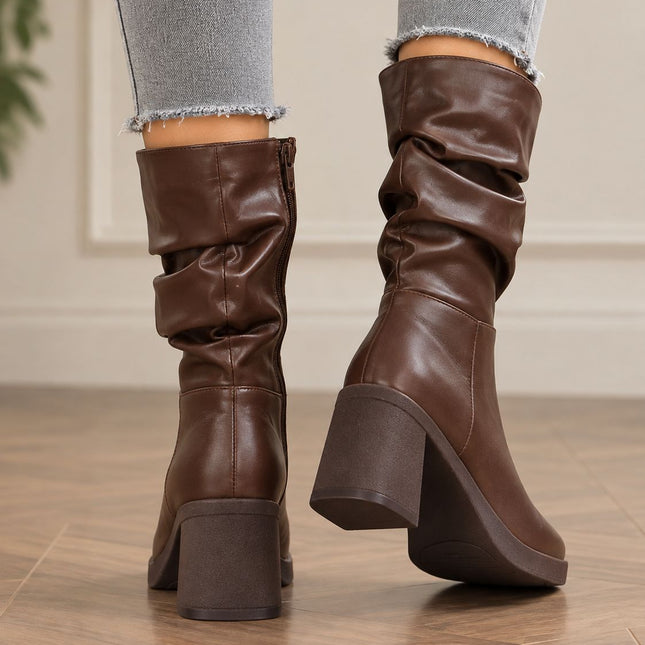 Botas Mujer Chunny - Marrón
