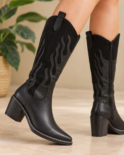 Botas Mujer Famus - Negro