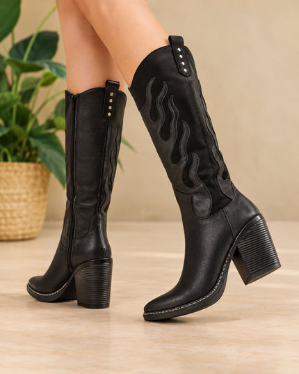 Botas Mujer Famus - Negro