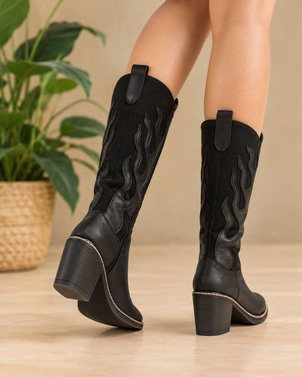 Botas Mujer Famus - Negro