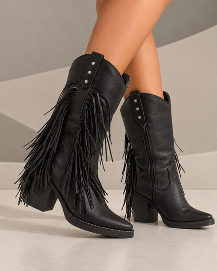 Botas Mujer Maiki - Negro