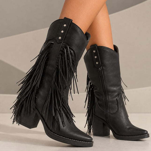 Botas Mujer Maiki - Negro