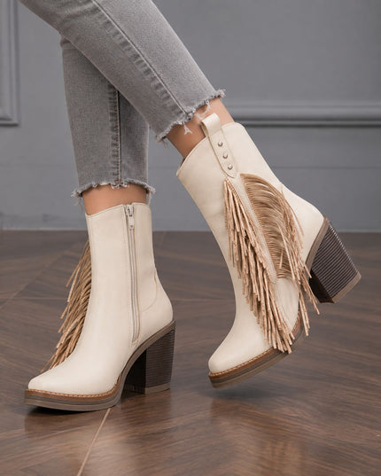 Botas Mujer Maiki - Nude