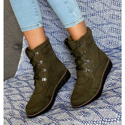 Botas Mujer Ankara - Verde Oscuro