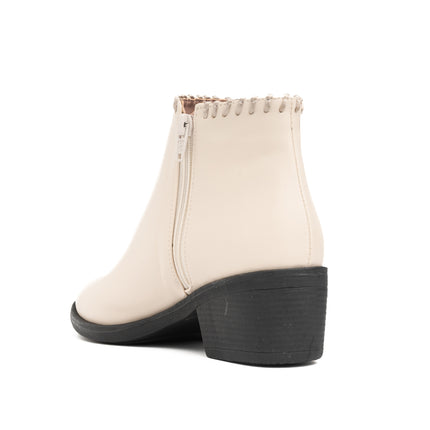 Botines Mujer Albany - Hueso