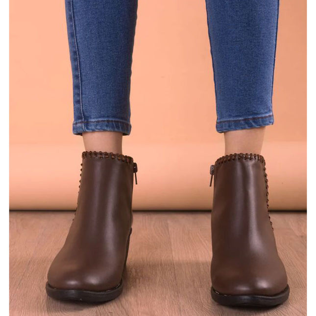 Botines Mujer Albany - Marron