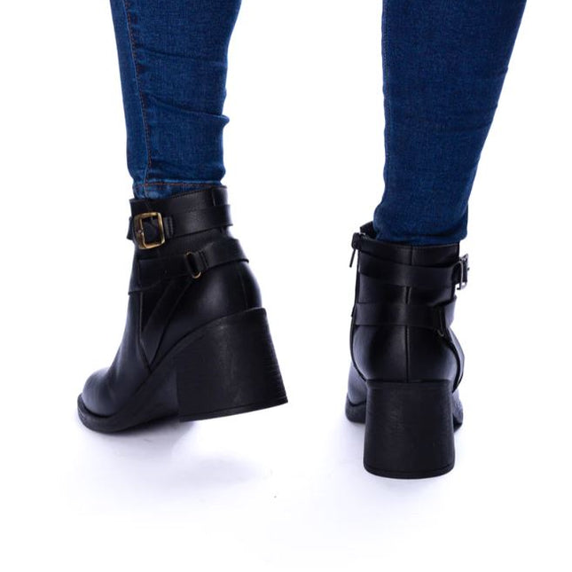 Botines Mujer Aregua - Negro