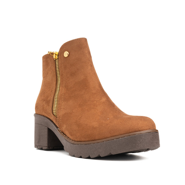 Botines Mujer Bari - Camel