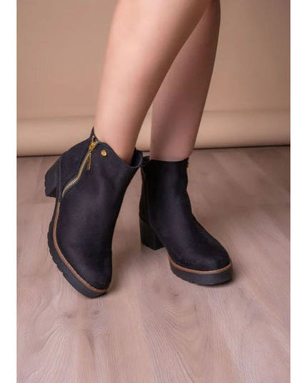 Botines Mujer Bari - Negro