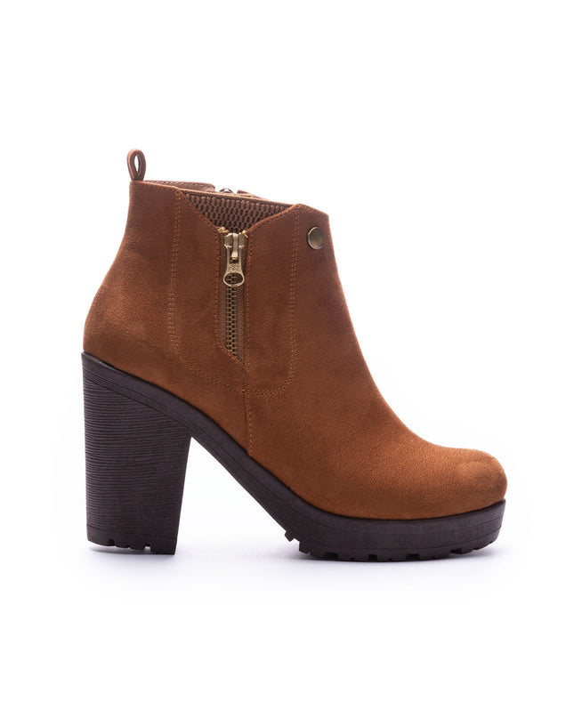 Botas Belgrado - Camel Gamuza